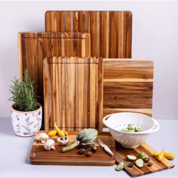 Other - SOLD | itslove home: teak carved cutting board |